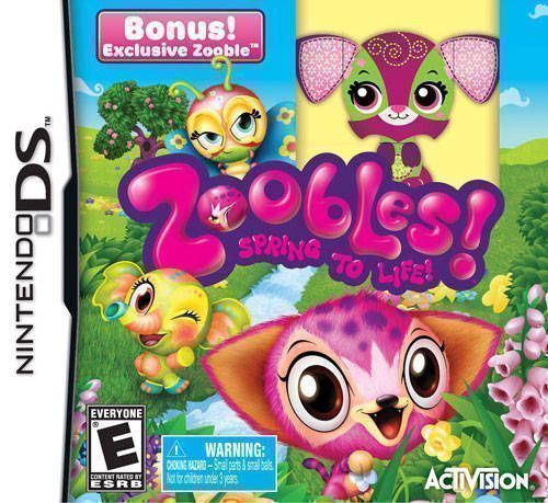 Zoobles! Spring To Life (Europe) Game Cover
